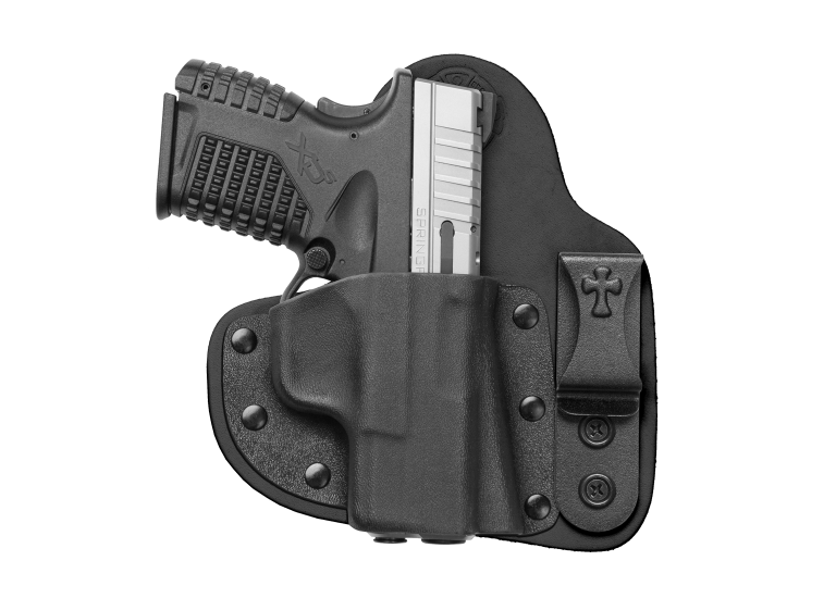 Fits Glock 26 IWB No Shield Single Clip Holster Right Handed Black