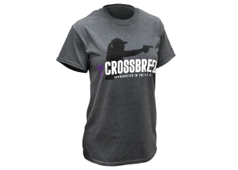 CrossBreed Holsters Ladies Tee-grey