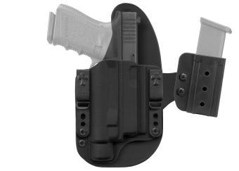 Glock 17 with Olight PL-Valkryie - LDS 2.0 System IWB OWB Holster - Glock With Light Mounted Holster