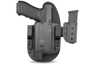 Glock 17 with Olight PL-Valkryie - LDS 2.0 System IWB OWB Holster - Glock With Light Mounted Holster