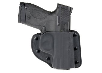 Pac Mat Modular Holster with Smith & Wesson M&P Shield - Front View