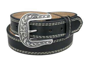 Quick Ship Western Gun Belt Black