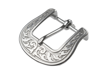 Western Belt Buckle - Floral