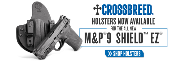 M&P Shield, EZ, Shield, Shield EZ, M&P9 Shield, Smith&Wesson, Smith and Wesson, handgun, 9mm, concealed carry, concealed carry guns, handguns, edc, best handgun for concealed carry, concealed carry holsters, holsters, crossbreed holsters, most comfortable holsters, S&W