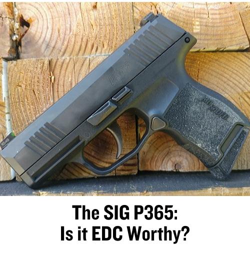 P365, EDC, SIG, Sig Sauer P365, P365 holster, gun review, 