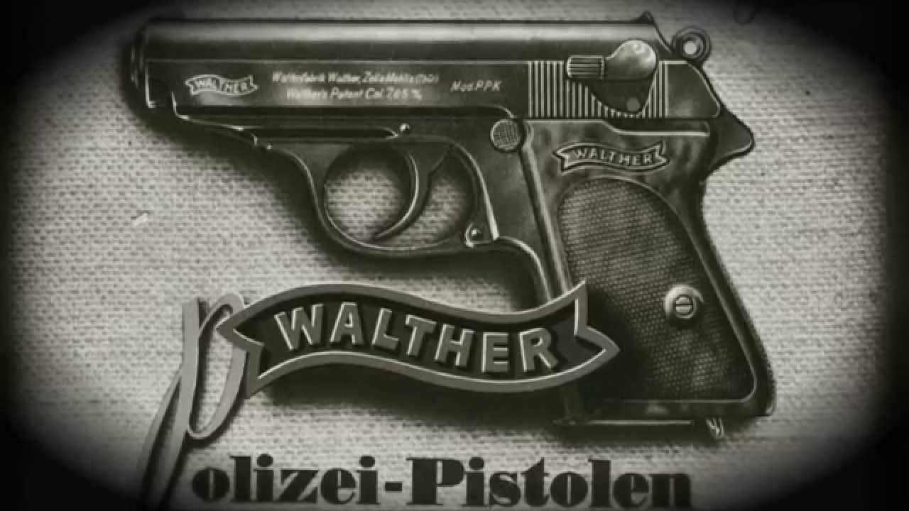 Walther Arms, Walther PPK, PPK, PPKs, .380 acp, 9mm, Bond gun, James Bond, CrossBreed Holsters, Firearms History, German Firearms, Walther PPKs, PPKs, Sean Connery, 007 guns, concealed carry, IWB, holster, holsters, hybrid holsters, holsters for Walther, Polizei-Pistolen, police pistol