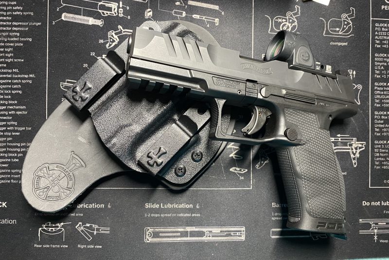 Walther PDP out of the Crossbreed Holster