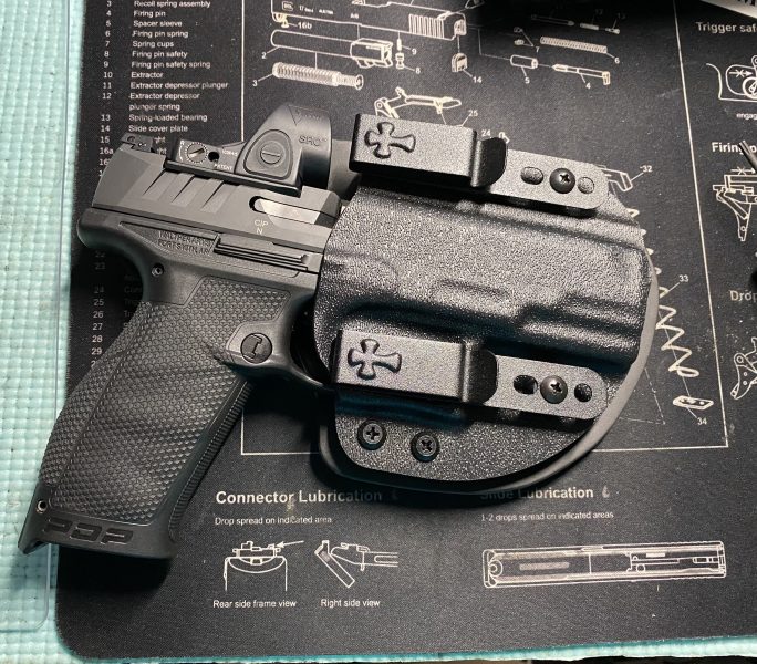 Walther PDP with Crossbreed Holster