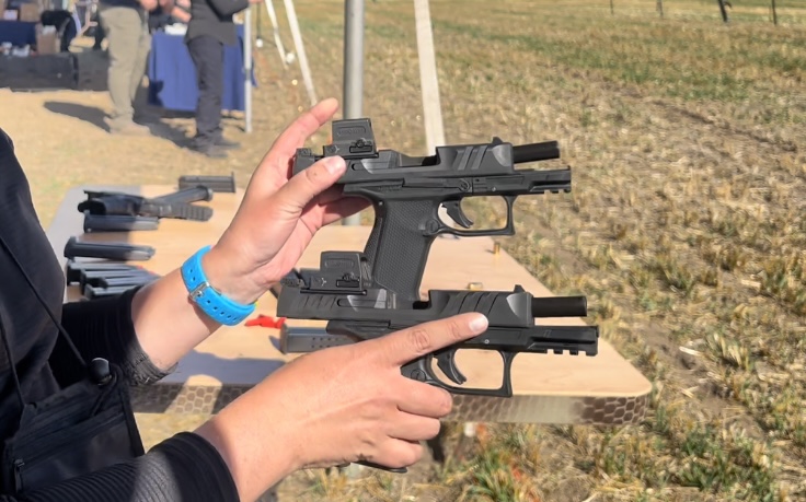 The 2 Walther PDP F-Series pistols